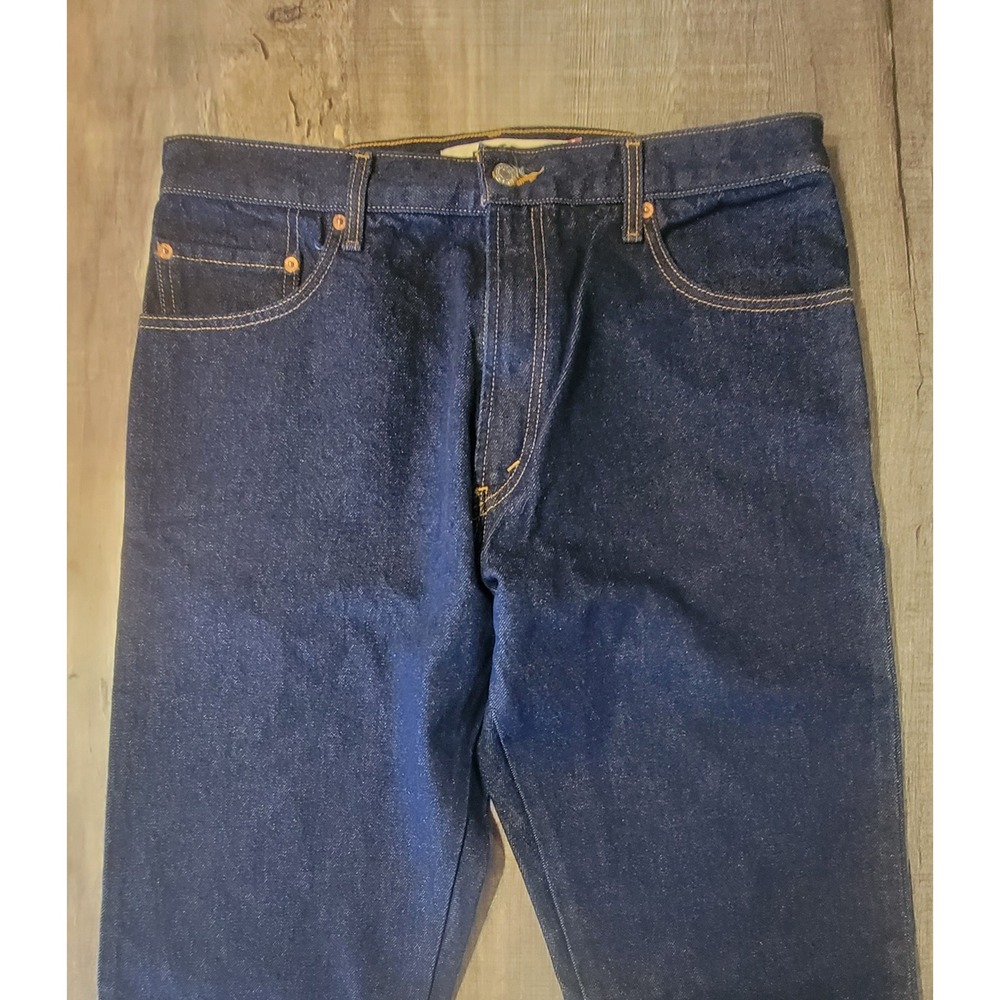 Levis 517 Bootcut Jeans Mens 38x34 Dark Indigo Rigid Cotton Denim 00517-0216 NEW